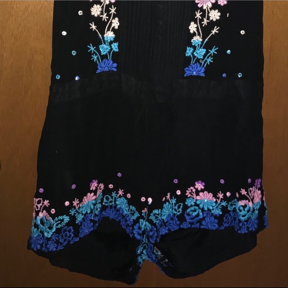 Artelier Nicole Miller Embellished Romper - Picture 5 of 10